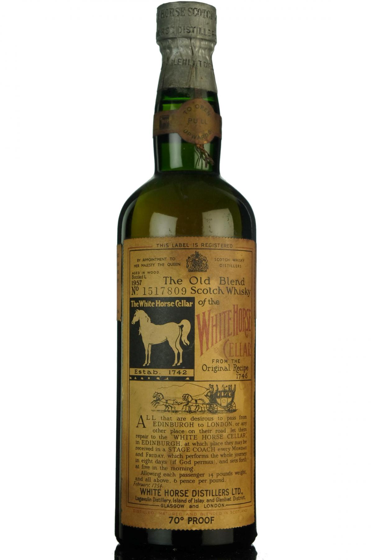 White Horse - Bottled 1957