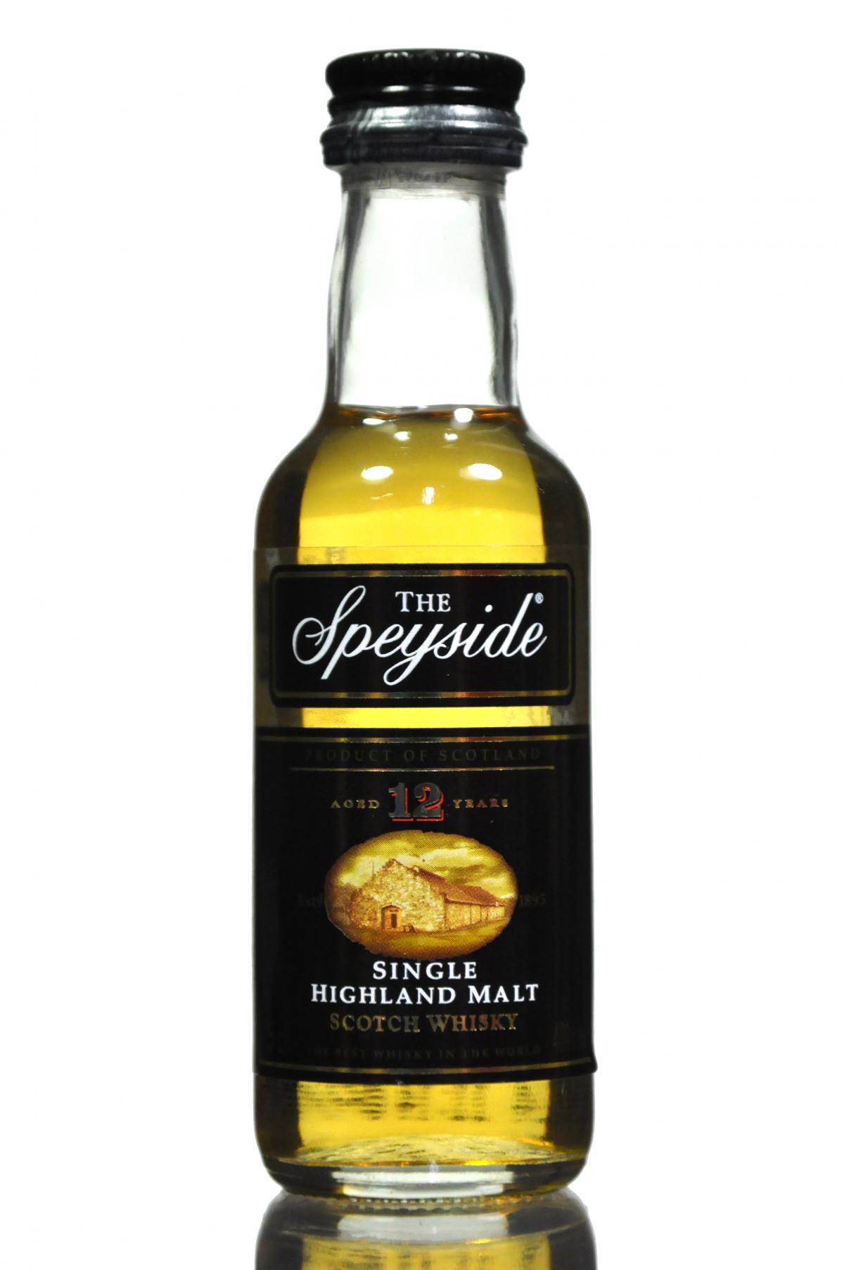 Speyside 12 Year Old Miniature