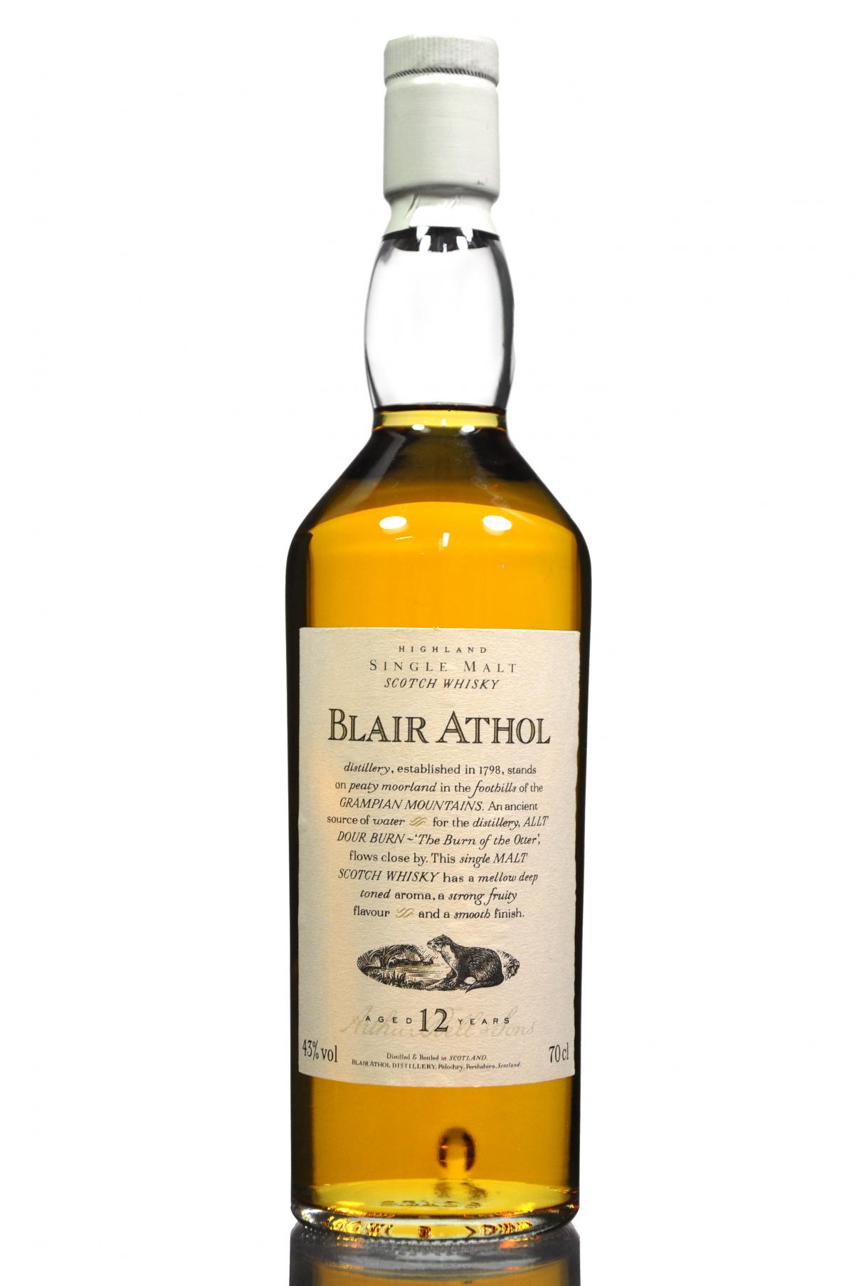 Blair Athol 12 Year Old - Flora & Fauna - White Capsule