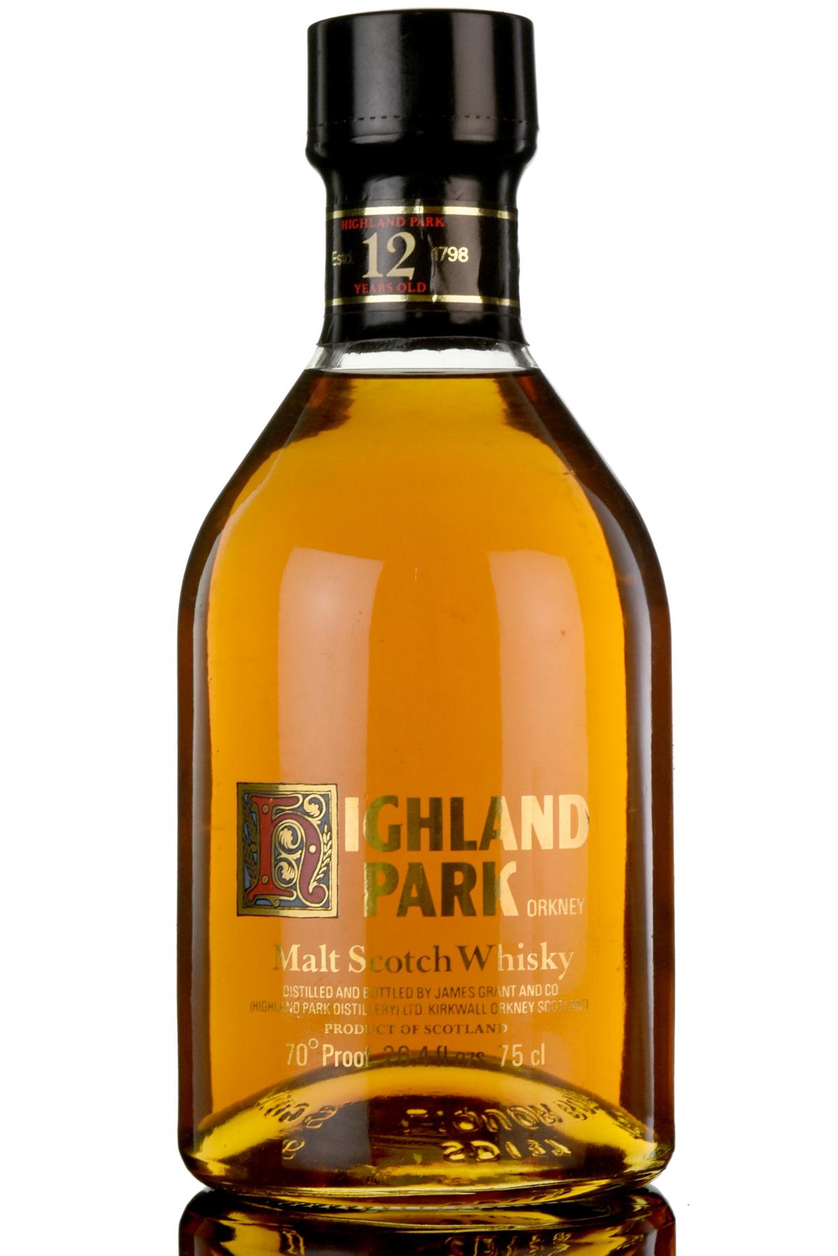 Highland Park 12 Year Old - 1970s