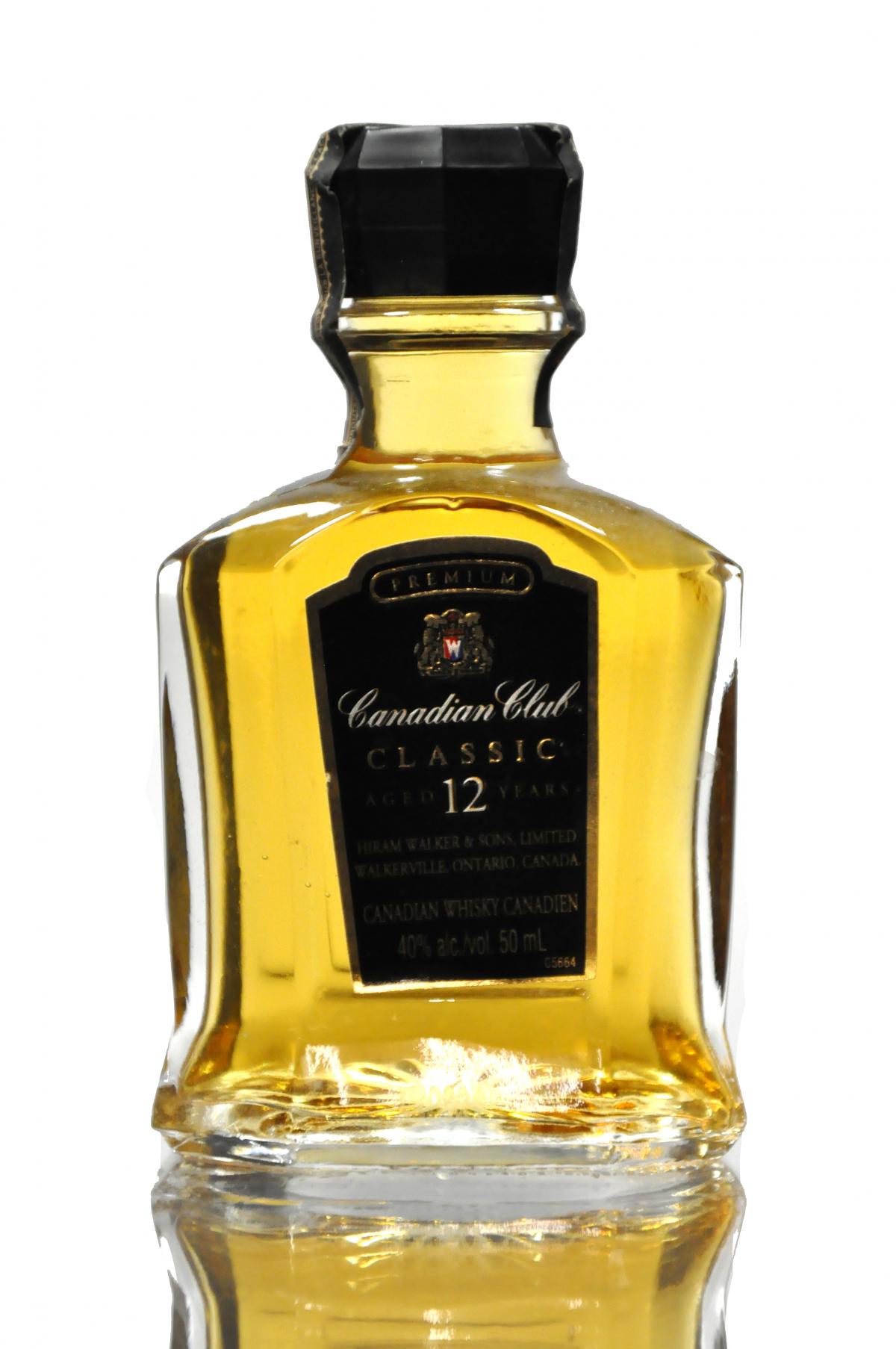 Canadian Club Classic - 12 Year Old Miniature