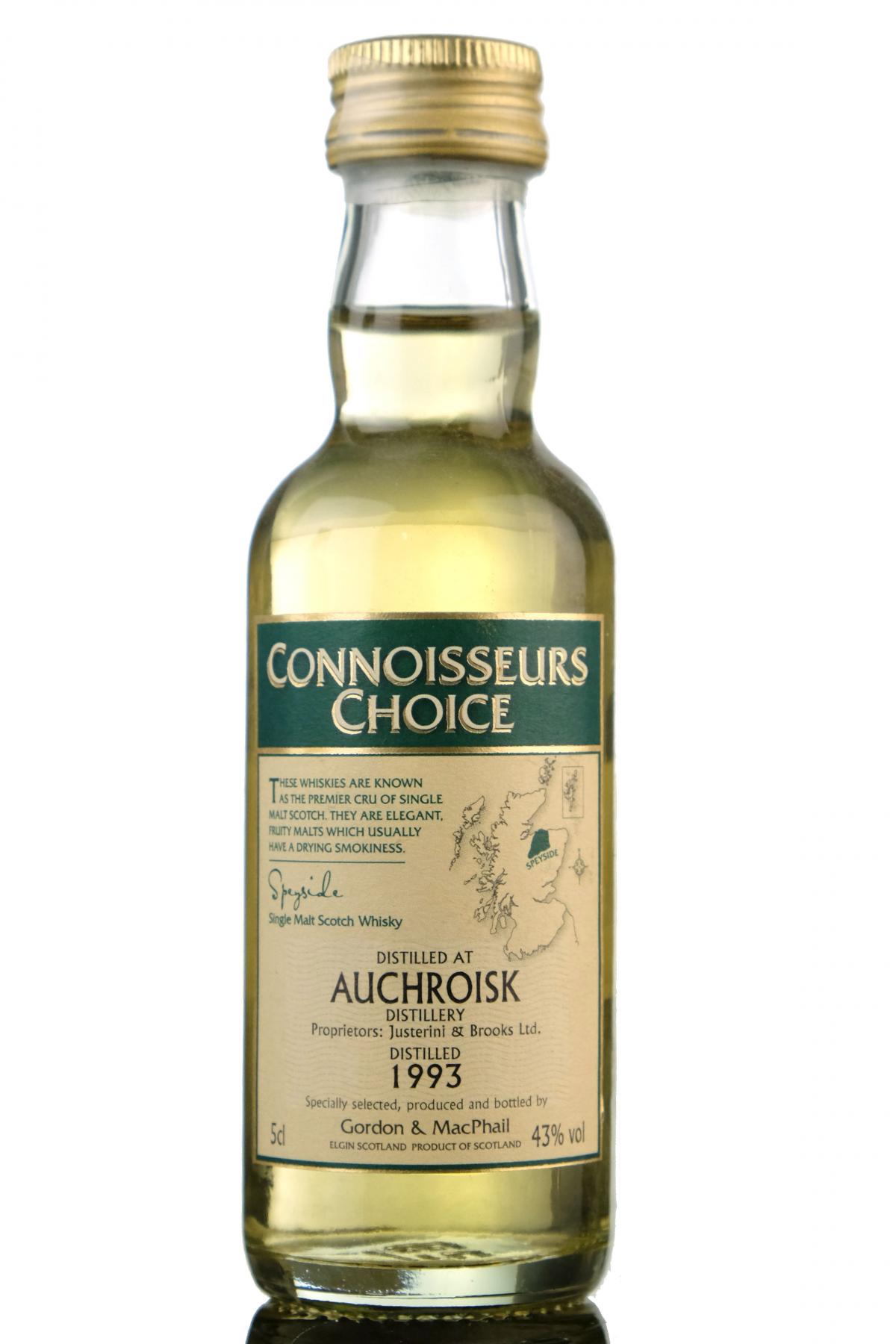 Auchroisk 1993 - Connoisseurs Choice Miniature