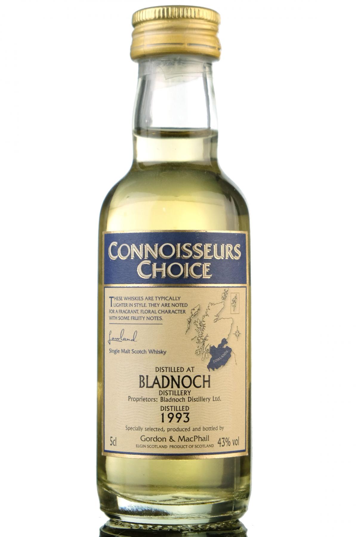 Bladnoch 1993 - Connoisseurs Choice Miniature