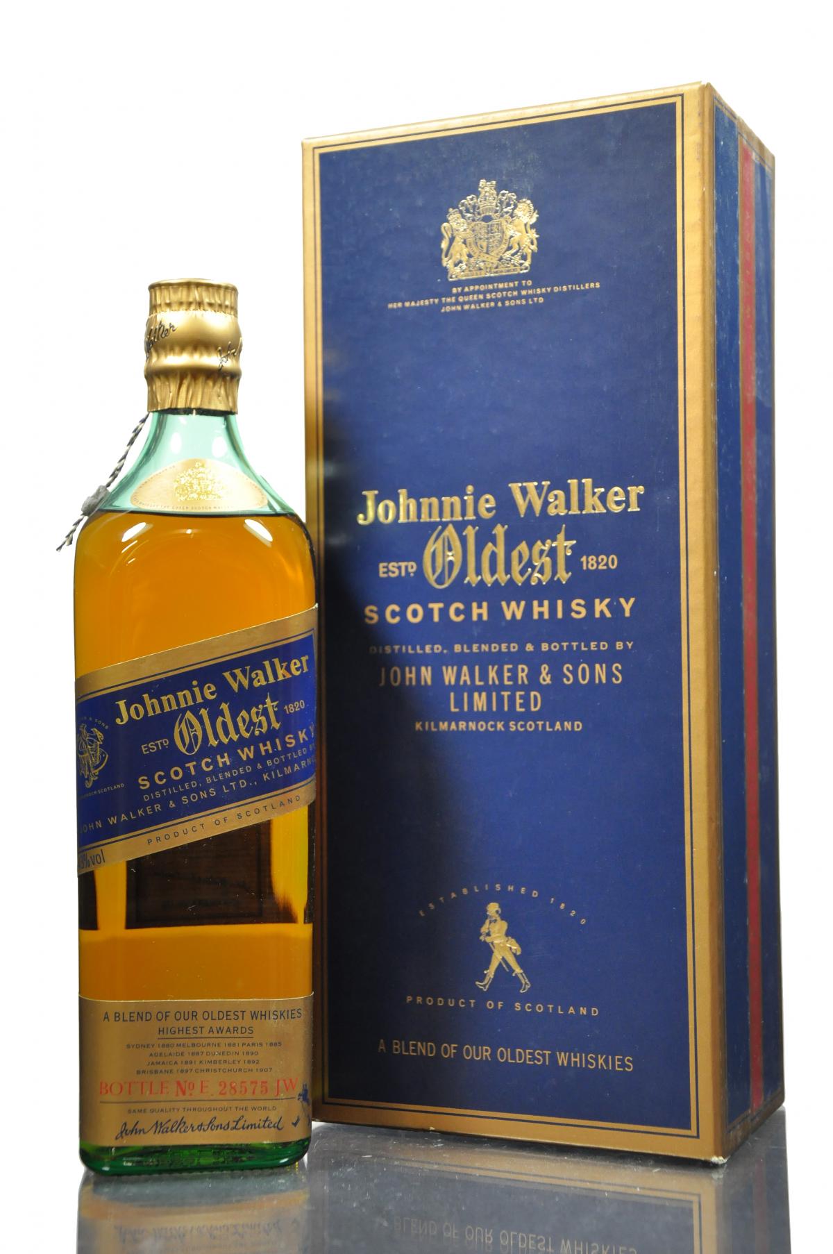 Johnnie Walker Oldest - 1980s