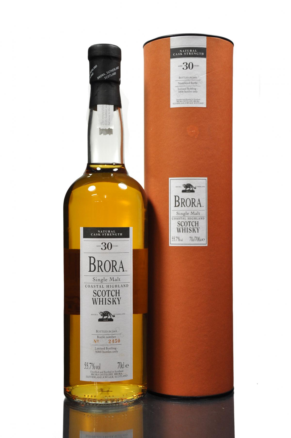 Brora 30 Year Old - Special Releases 2003