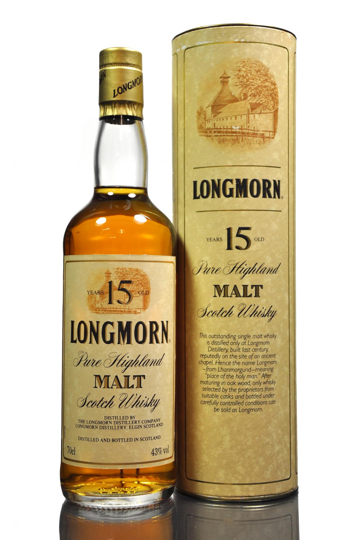 Longmorn 15 Year Old - 1990s