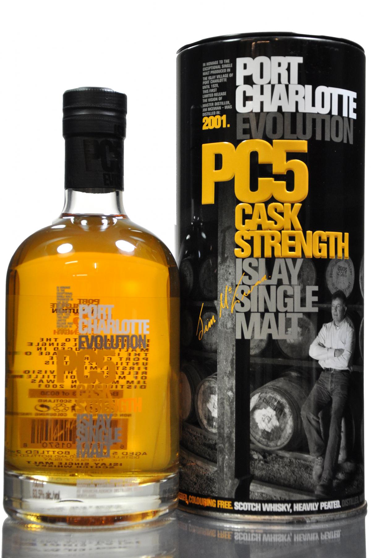 Bruichladdich 2001-2006 - Port Charlotte Evolution - PC5