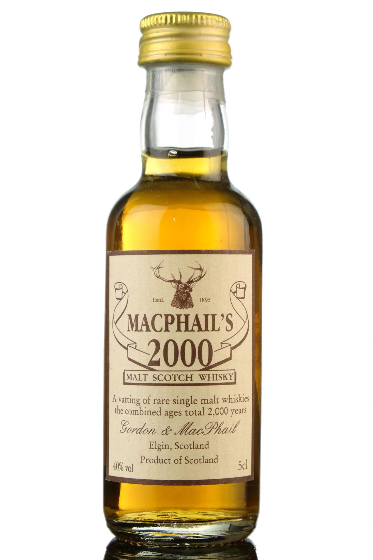 MacPhails 2000 - Gordon & MacPhail Miniature