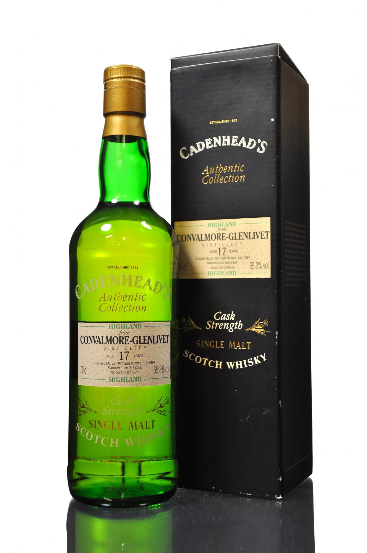 Convalmore-Glenlivet 1977-1994 - 17 Year Old - Cadenheads Authentic Collection