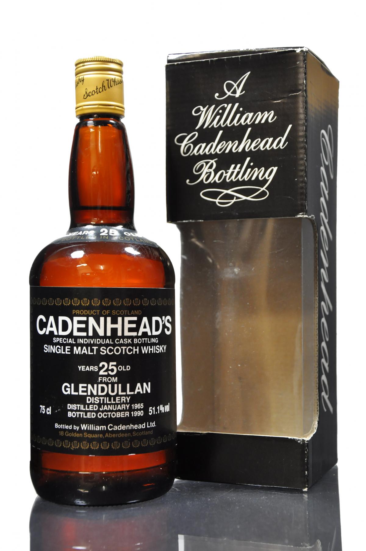 Glendullan 1965-1990 - 25 Year Old - Cadenhead Dumpy