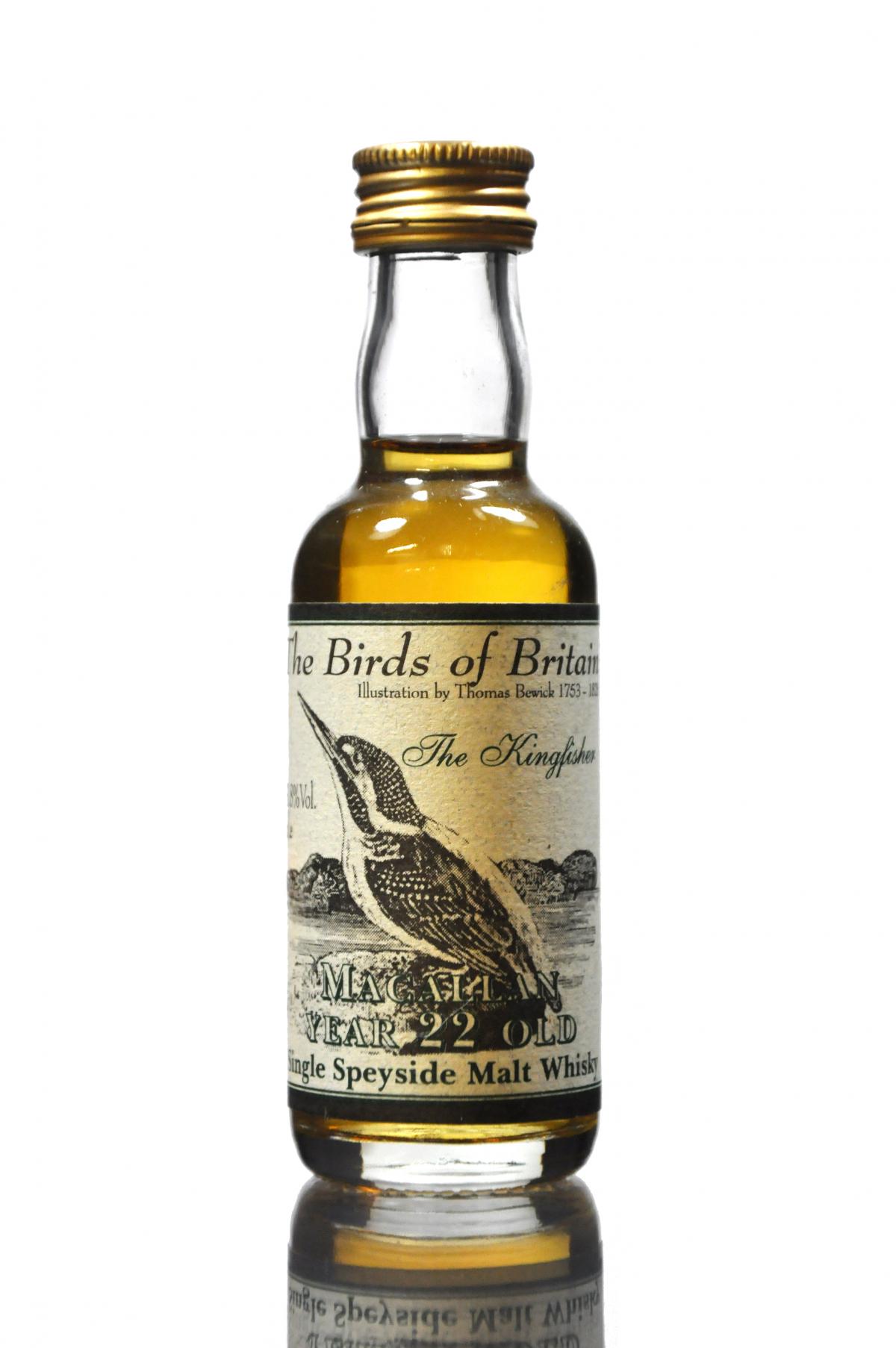 Macallan The Birds Of Britain - The Kingfisher Miniature