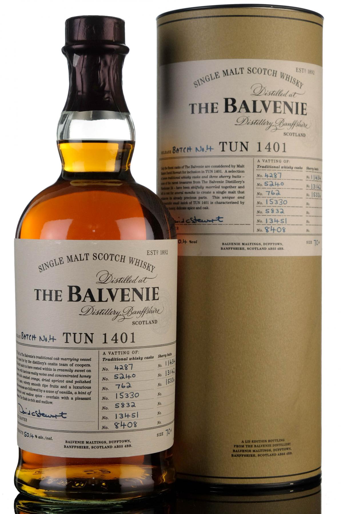 Balvenie Tun 1401 - Batch 4