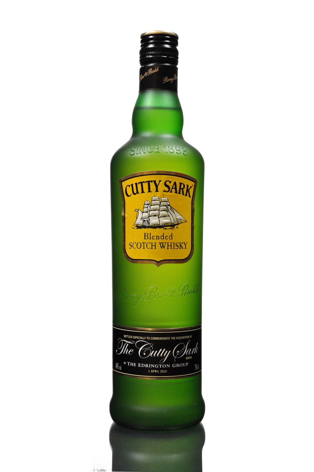 Cutty Sark - Edrington Acquisition Label