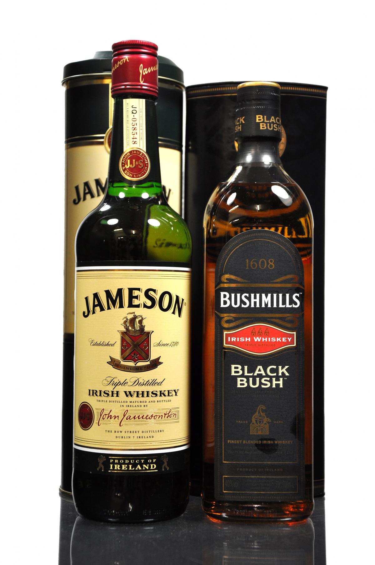 Jameson & Bushmills Irish Whiskey