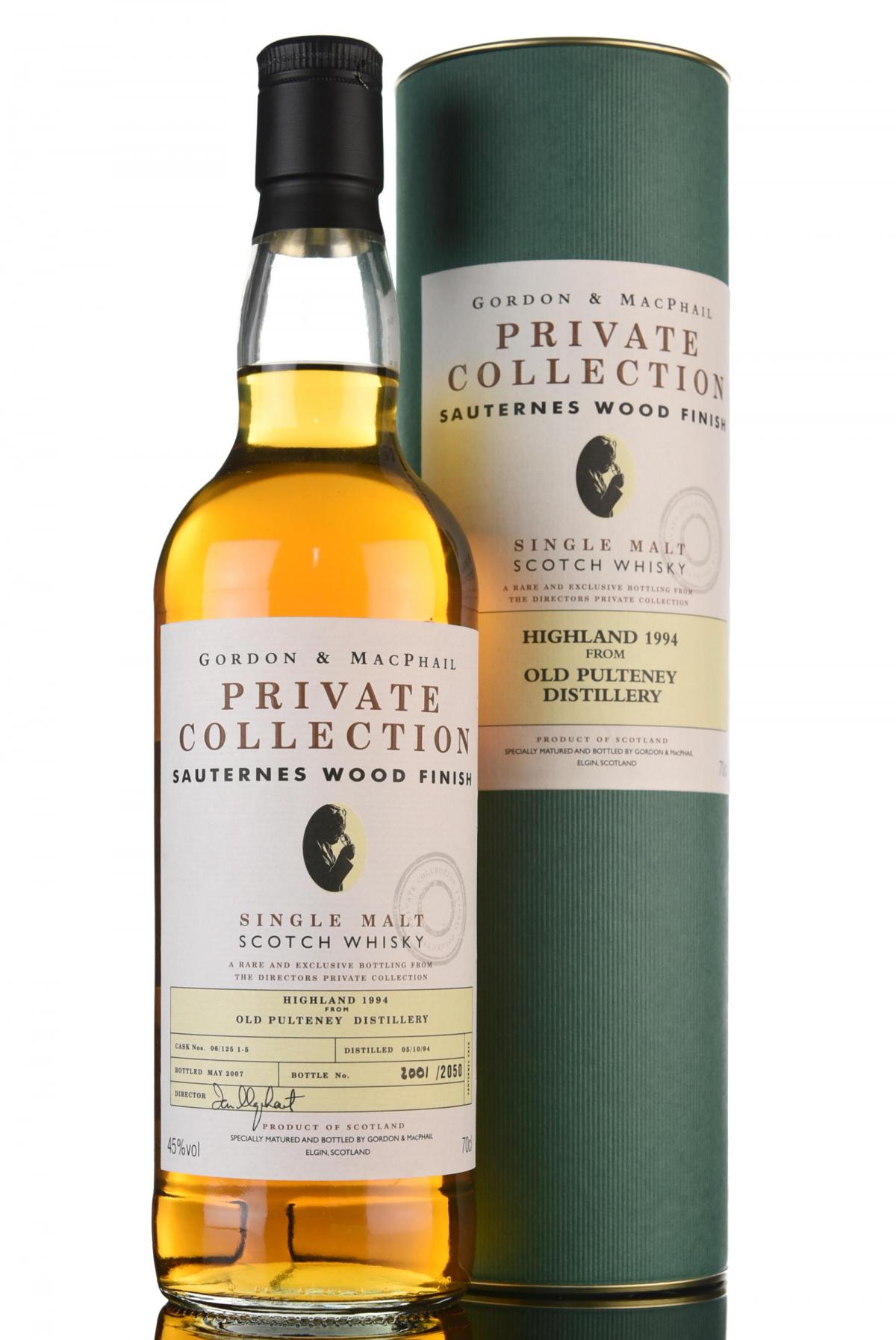 Old Pulteney 1994-2007 - Private Collection