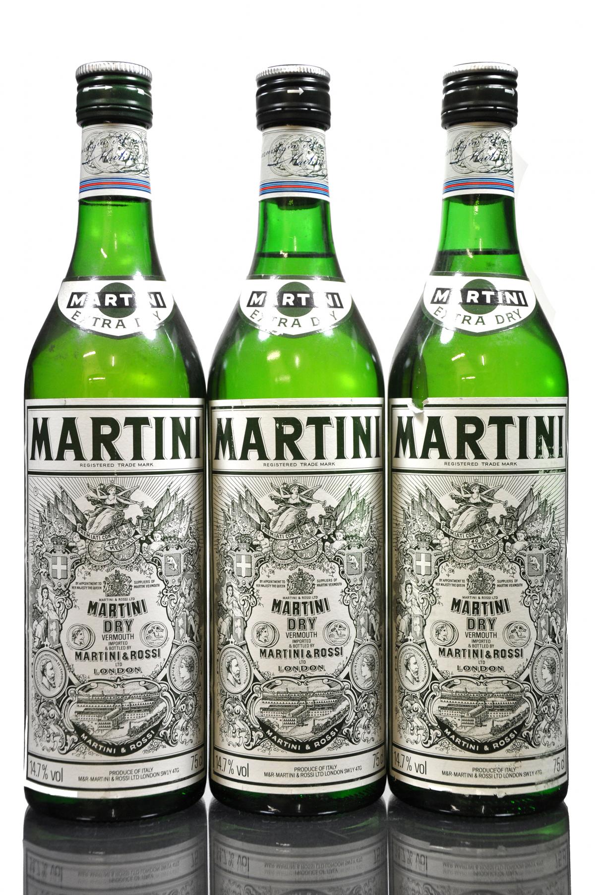 3 x Martini - 1980s
