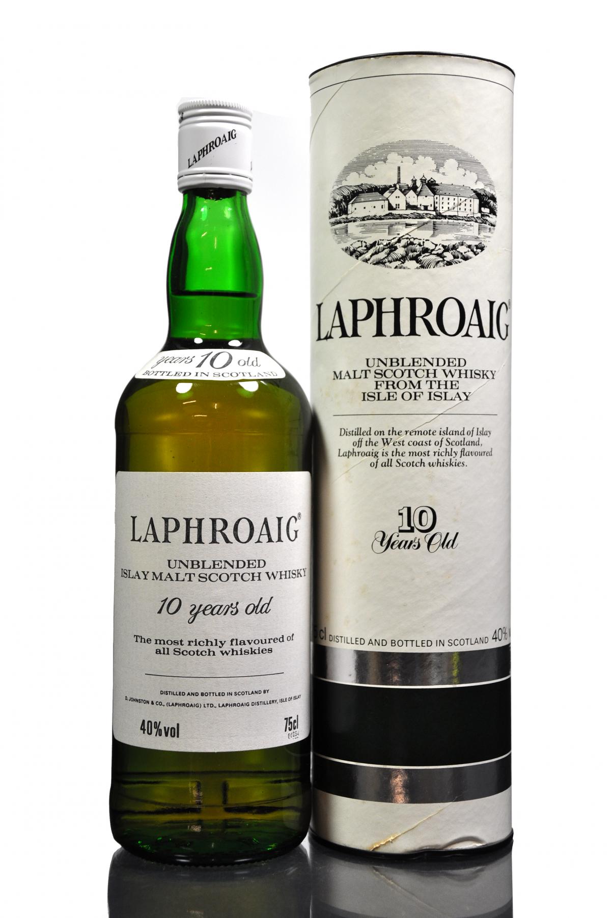 Laphroaig 10 Year Old - 1986 Release