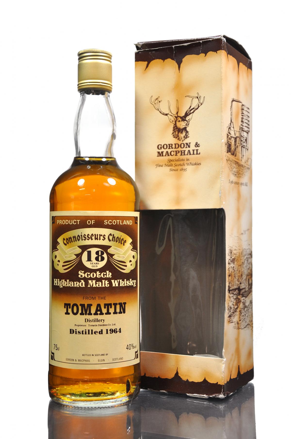 Tomatin 1964 - 18 Year Old - Connoisseurs Choice