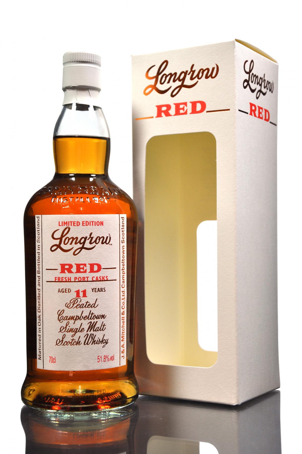 Longrow Red - 11 Year Old - Fresh Port - 2014 Release