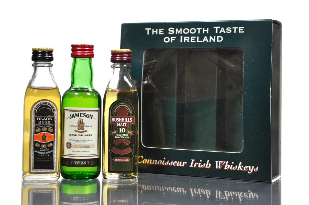 3 Connoisseur Irish Whiskeys