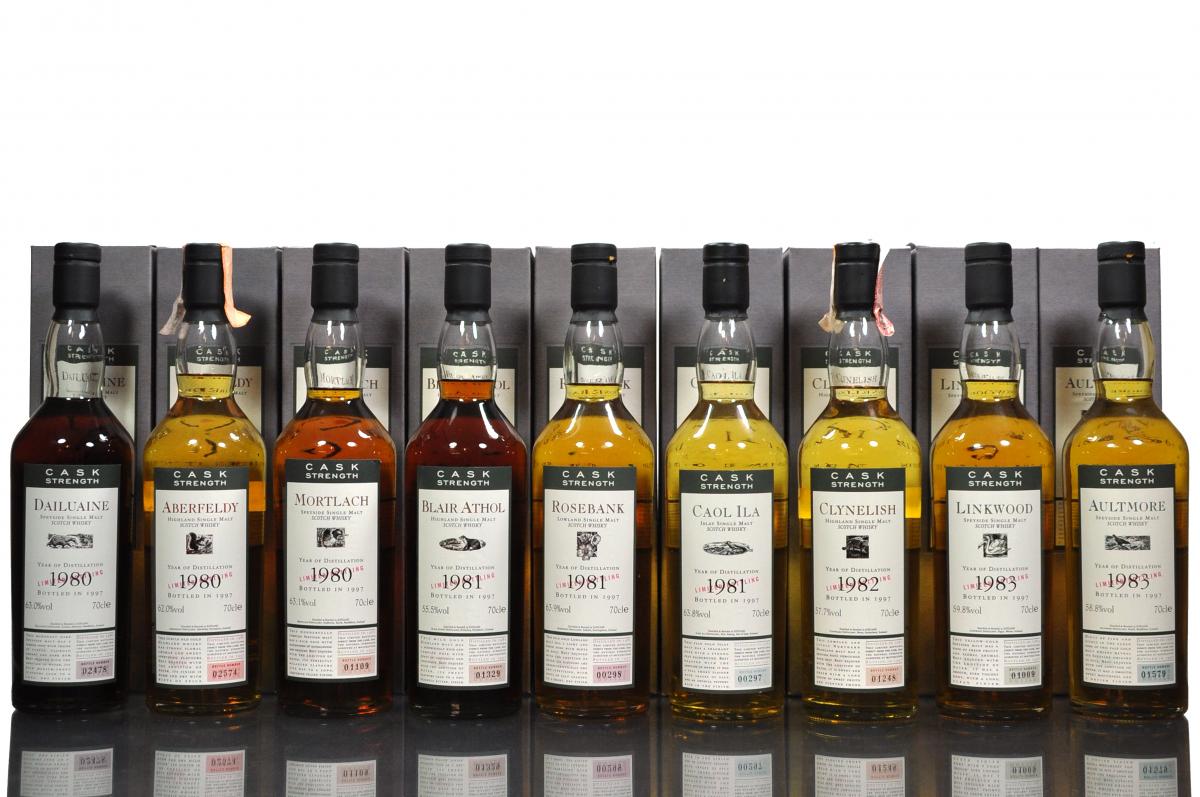 Full Set Of Flora & Fauna Cask Strength