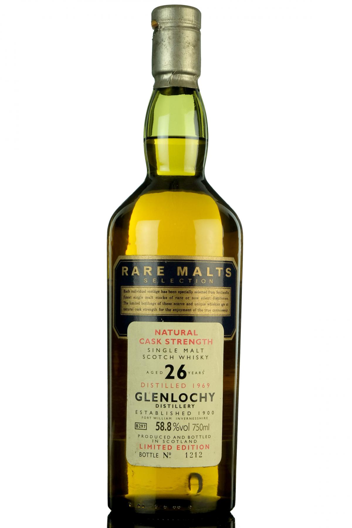 Glenlochy 1969 - 26 Year Old - Rare Malts 58.8%