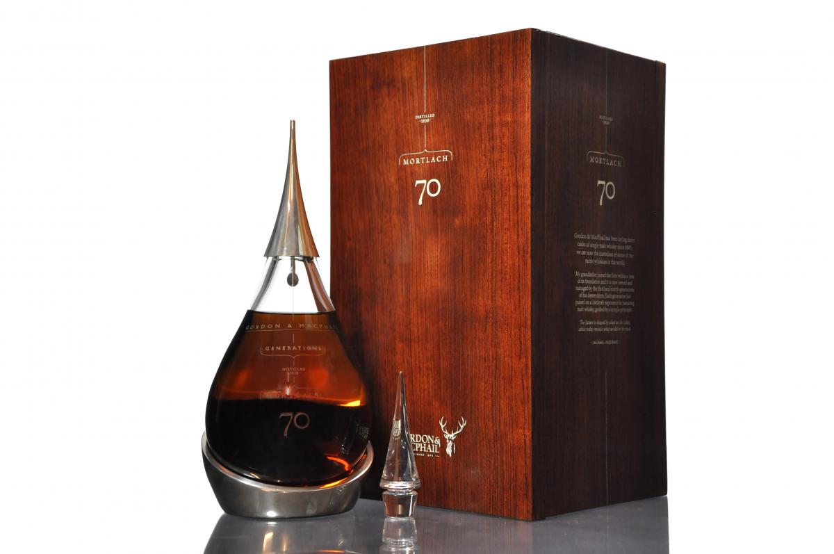 Mortlach 1938-2008 - 70 Year Old - Gordon & MacPhail Generations - Only 54 Bottles