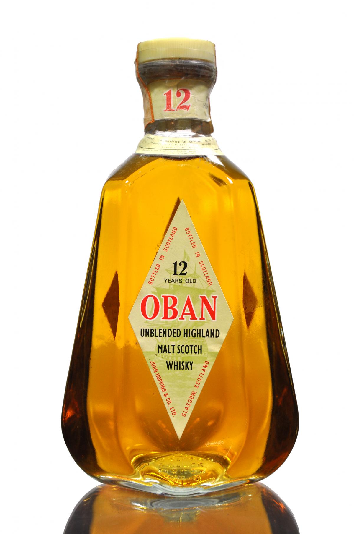 Oban 12 Year Old - Late 1970s - Italian Import