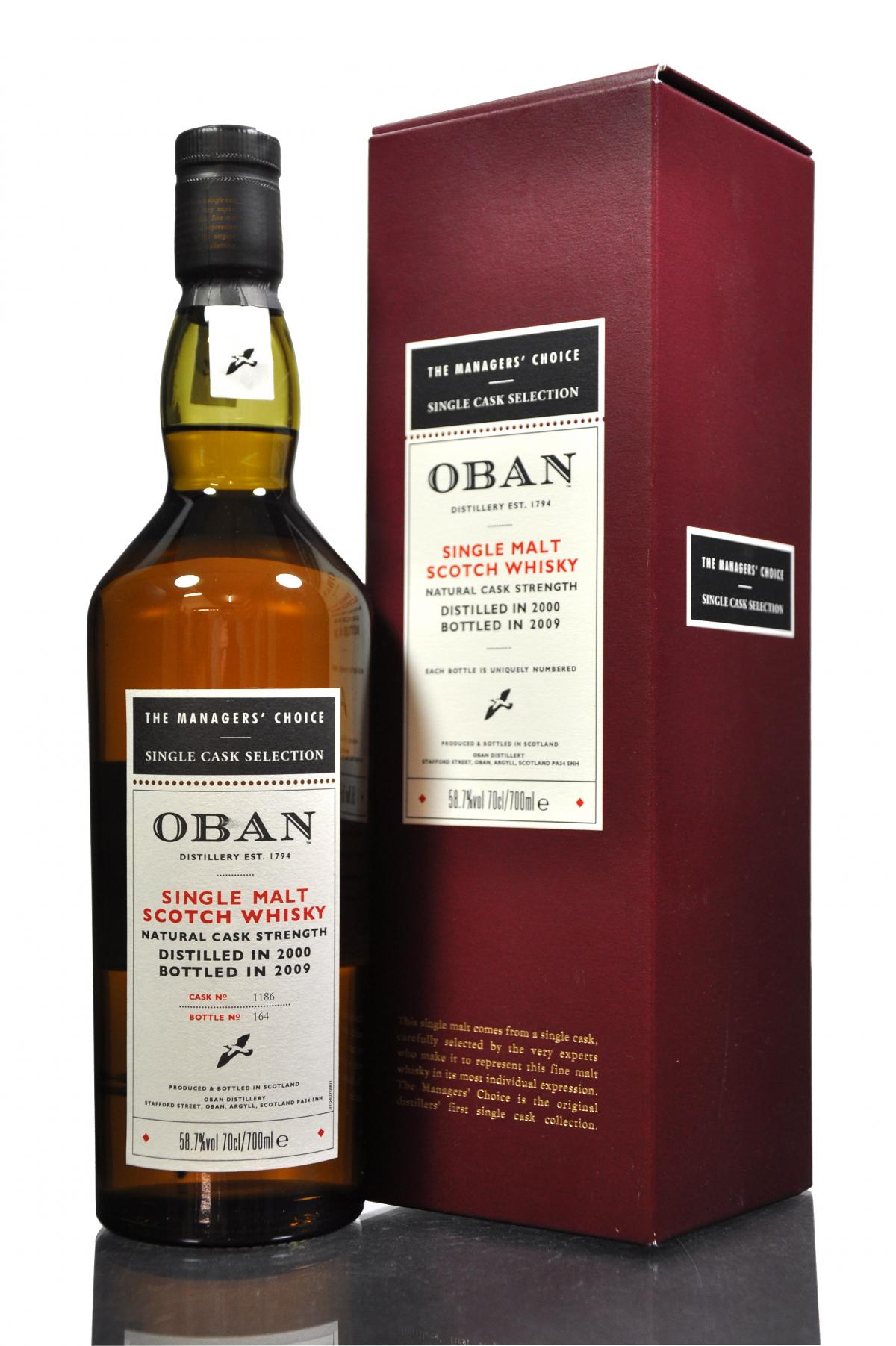 Oban 2000-2009 - Managers Choice