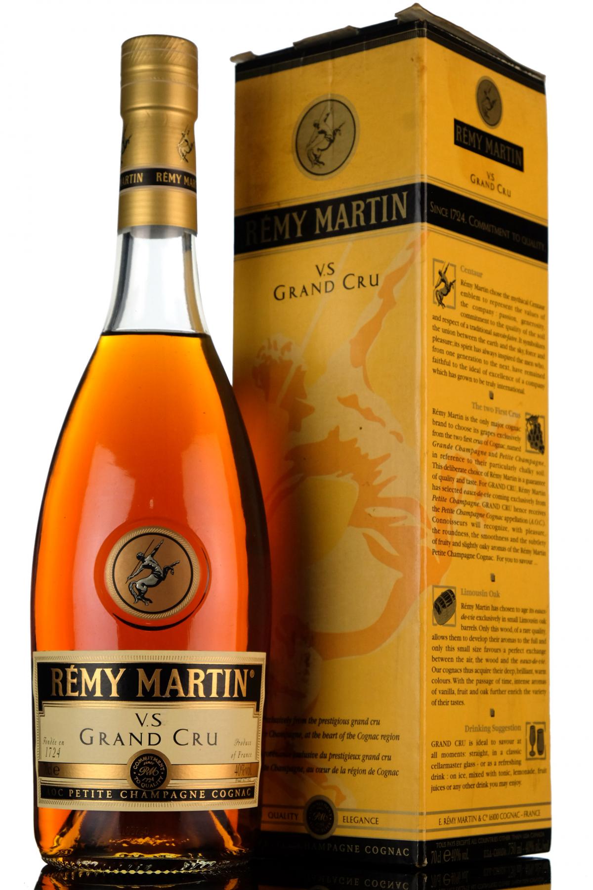 Remy Martin VS Grand Cru - Champagne Cognac