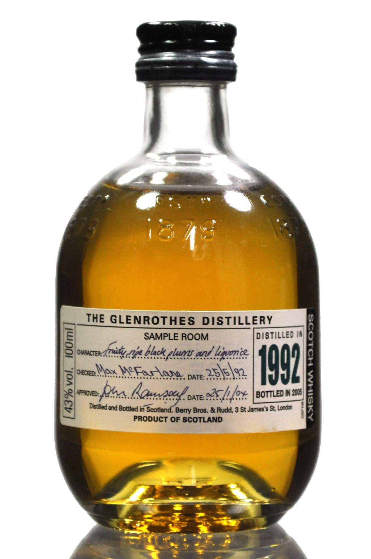 Glenrothes 1992-2005 Miniature