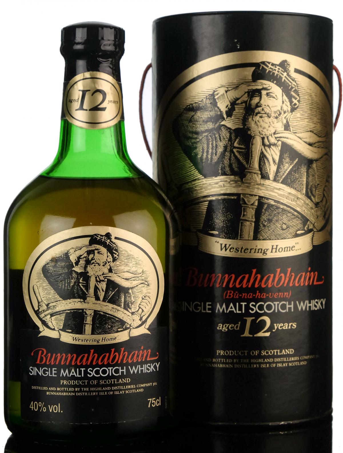 Bunnahabhain 12 Year Old - Circa 1990