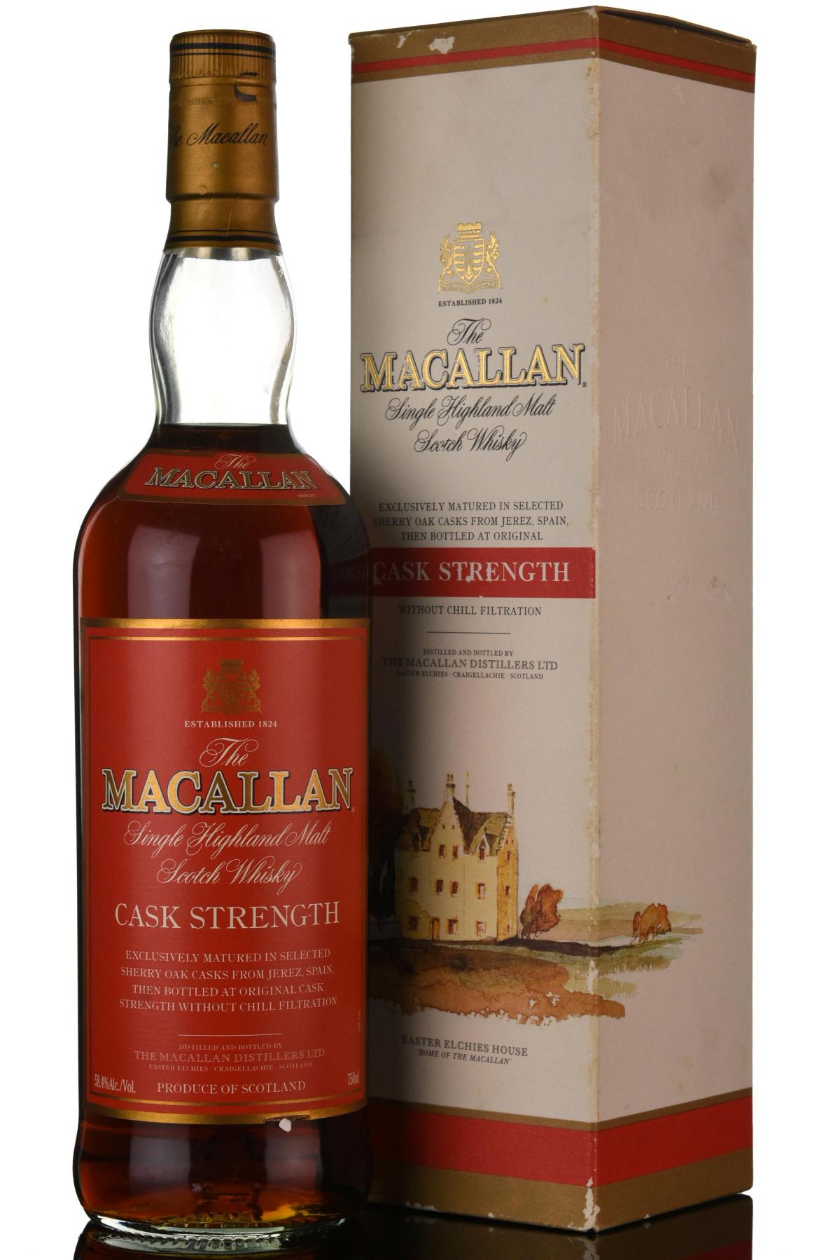 Macallan Cask Strength - 58.4%