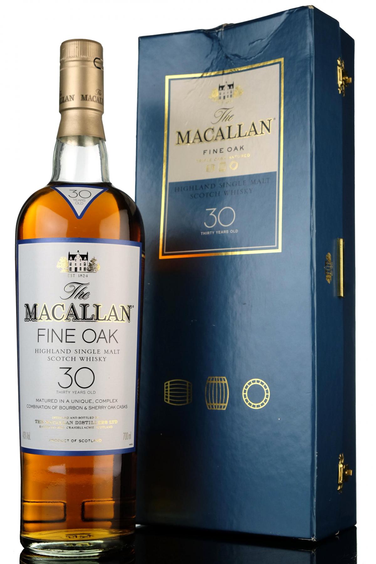 Macallan 30 Year Old - Fine Oak