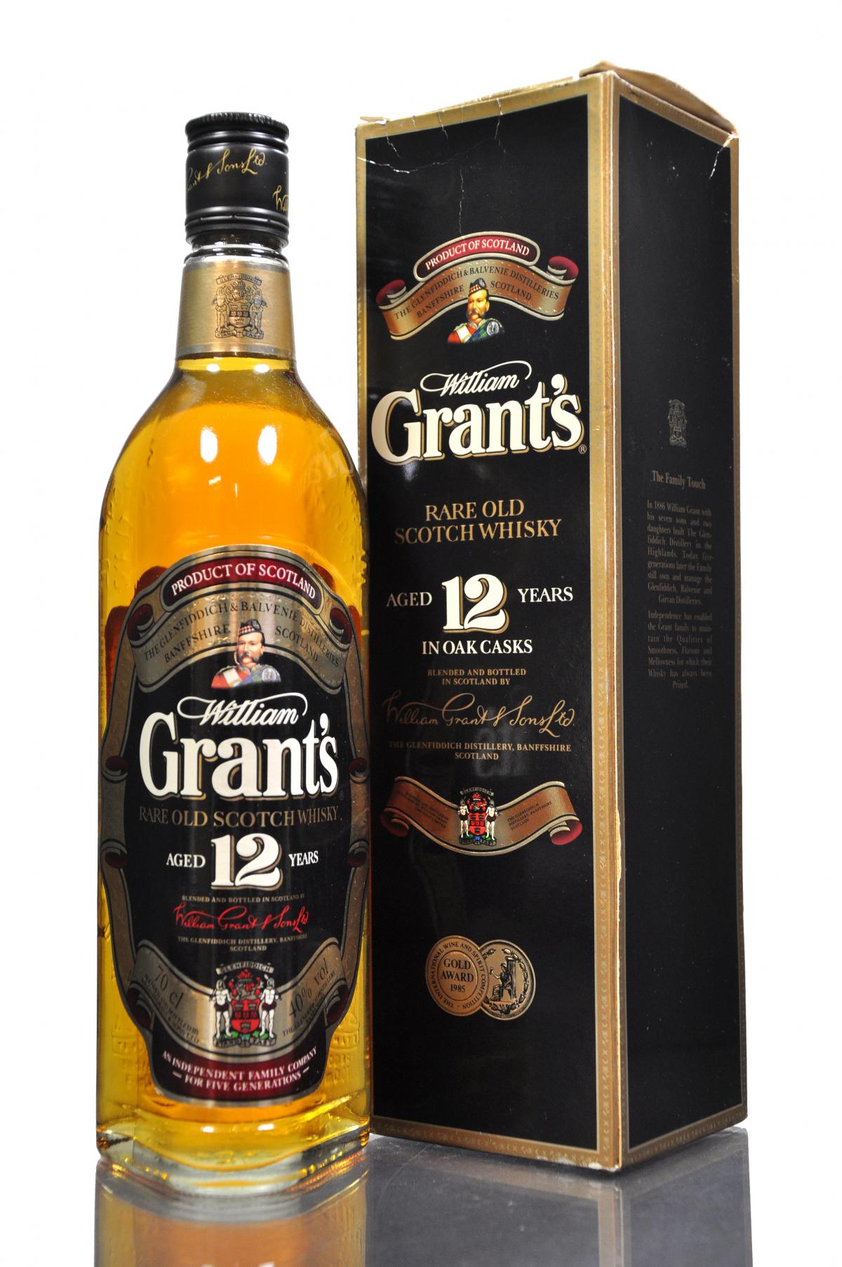 Grants 12 Year Old - Rare Old - Circa 1990