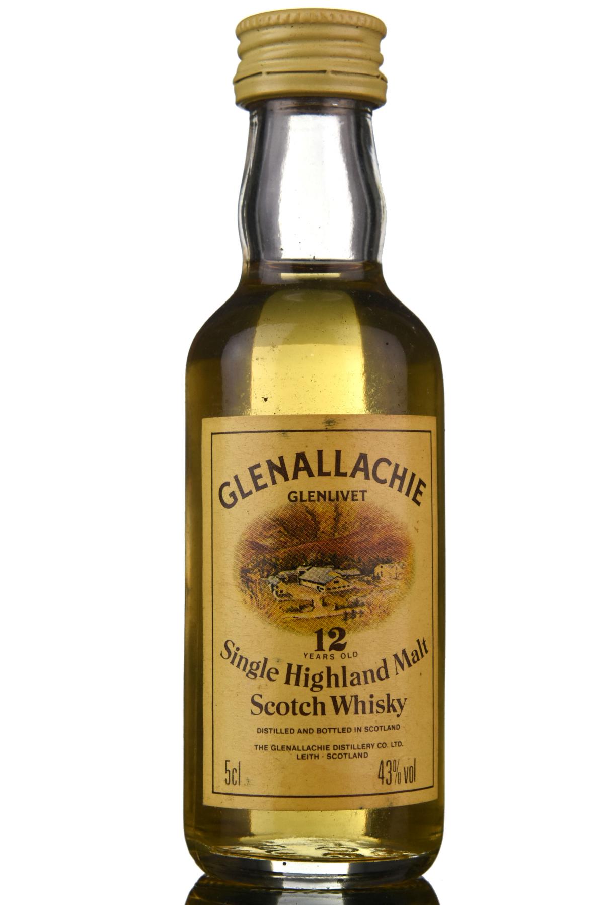 Glenallachie 12 Year Old Miniature