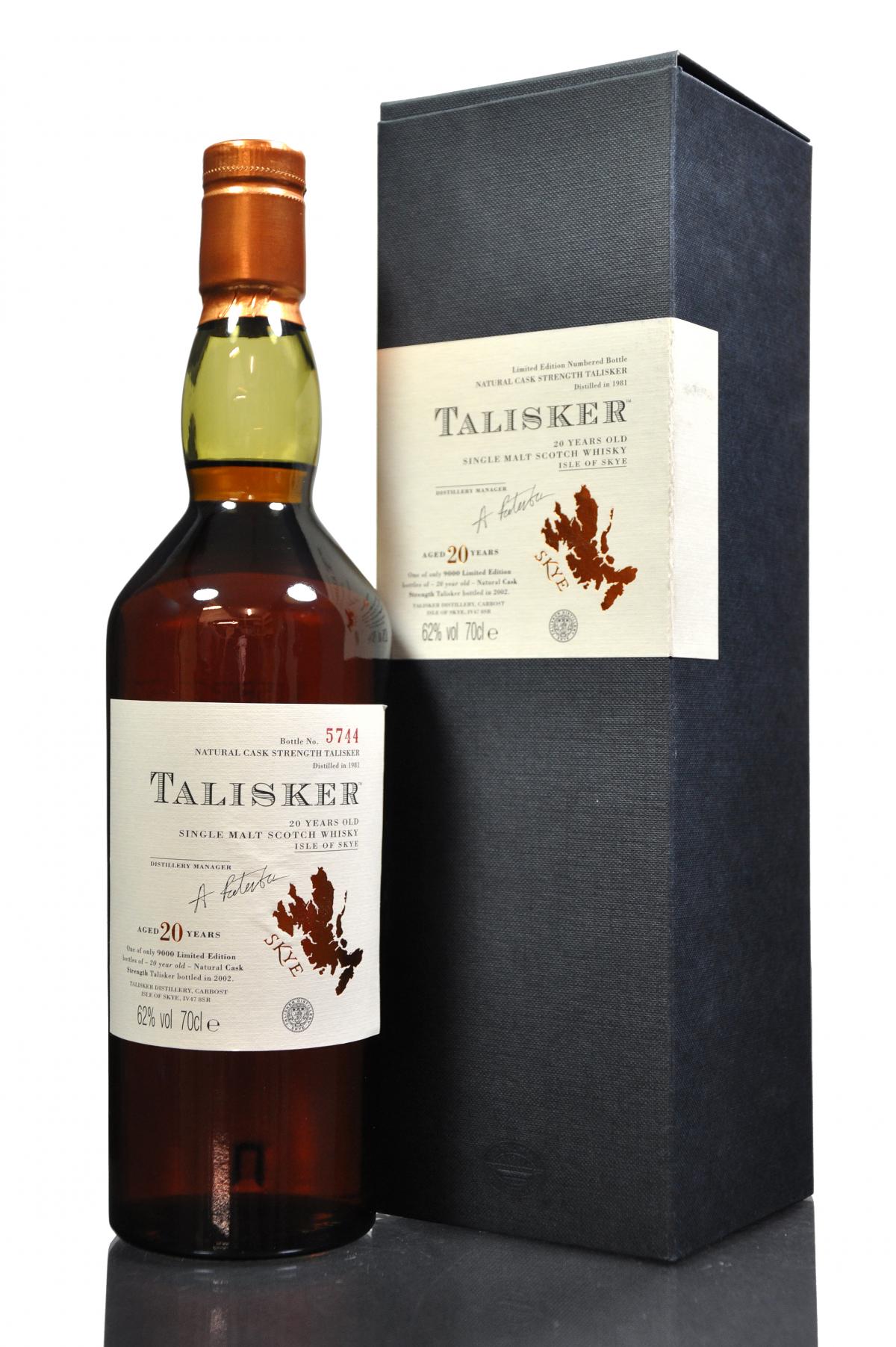 Talisker 1981 - 20 Year Old - Special Releases 2002