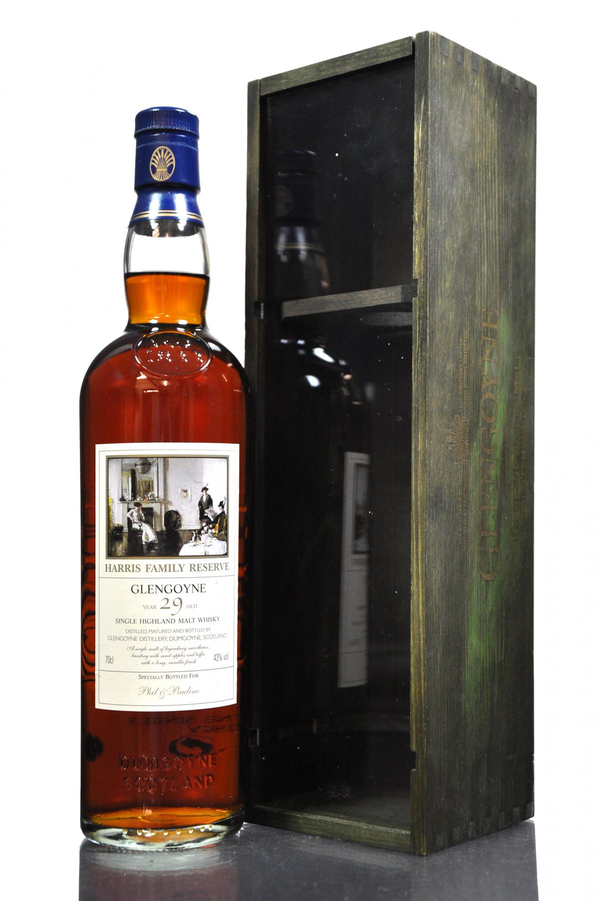 Glengoyne 29 Year Old - Harris Family Reserve - CHARITY AUCTION ZERO BUYER FEES