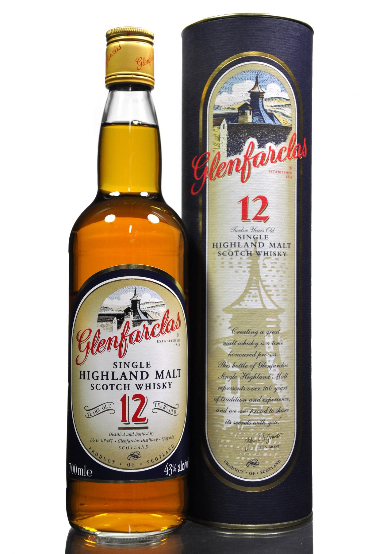 Glenfarclas 12 Year Old - 1990s