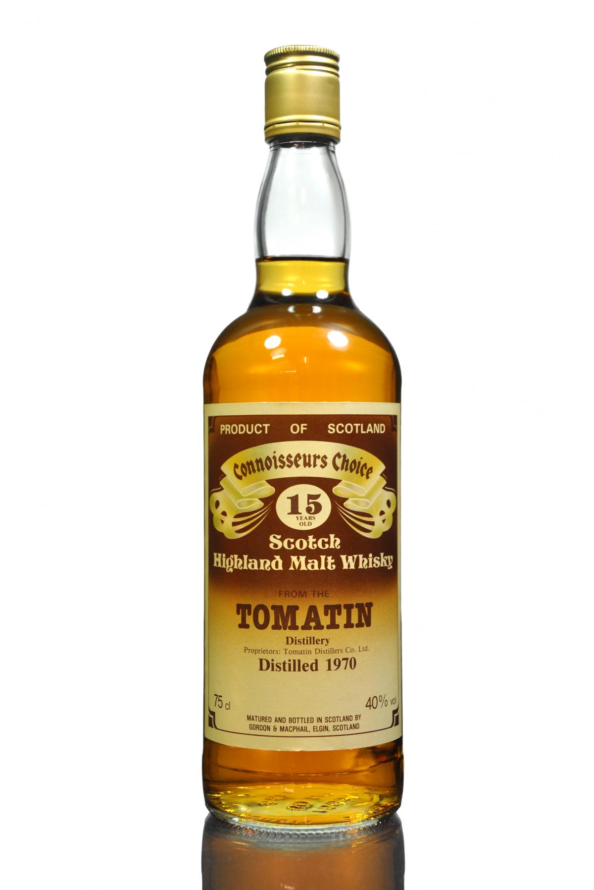 Tomatin 1970 - 15 Year Old - Connoisseurs Choice