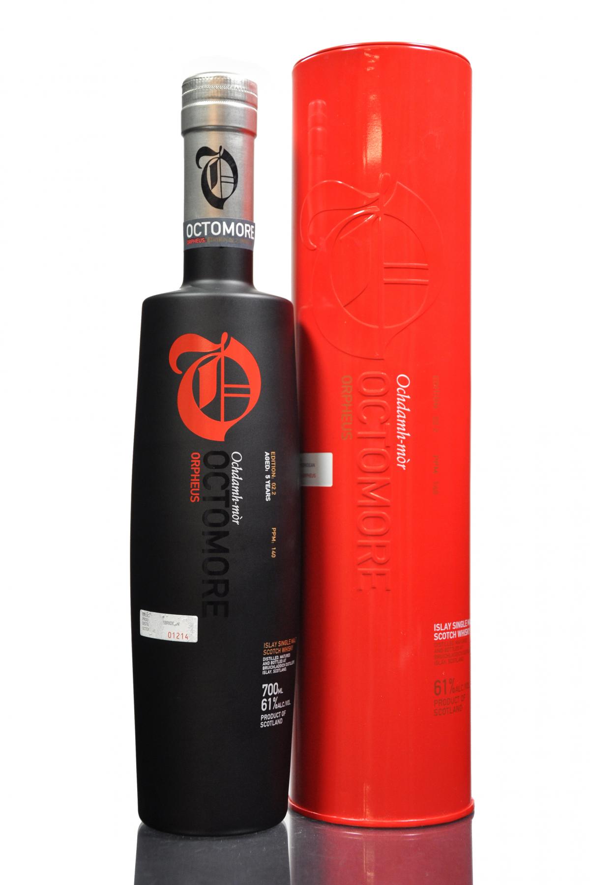 Bruichladdich Octomore - Orpheus - Edition 02.2