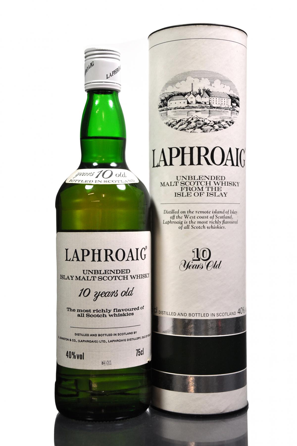 Laphroaig 10 Year Old - 1984 Release