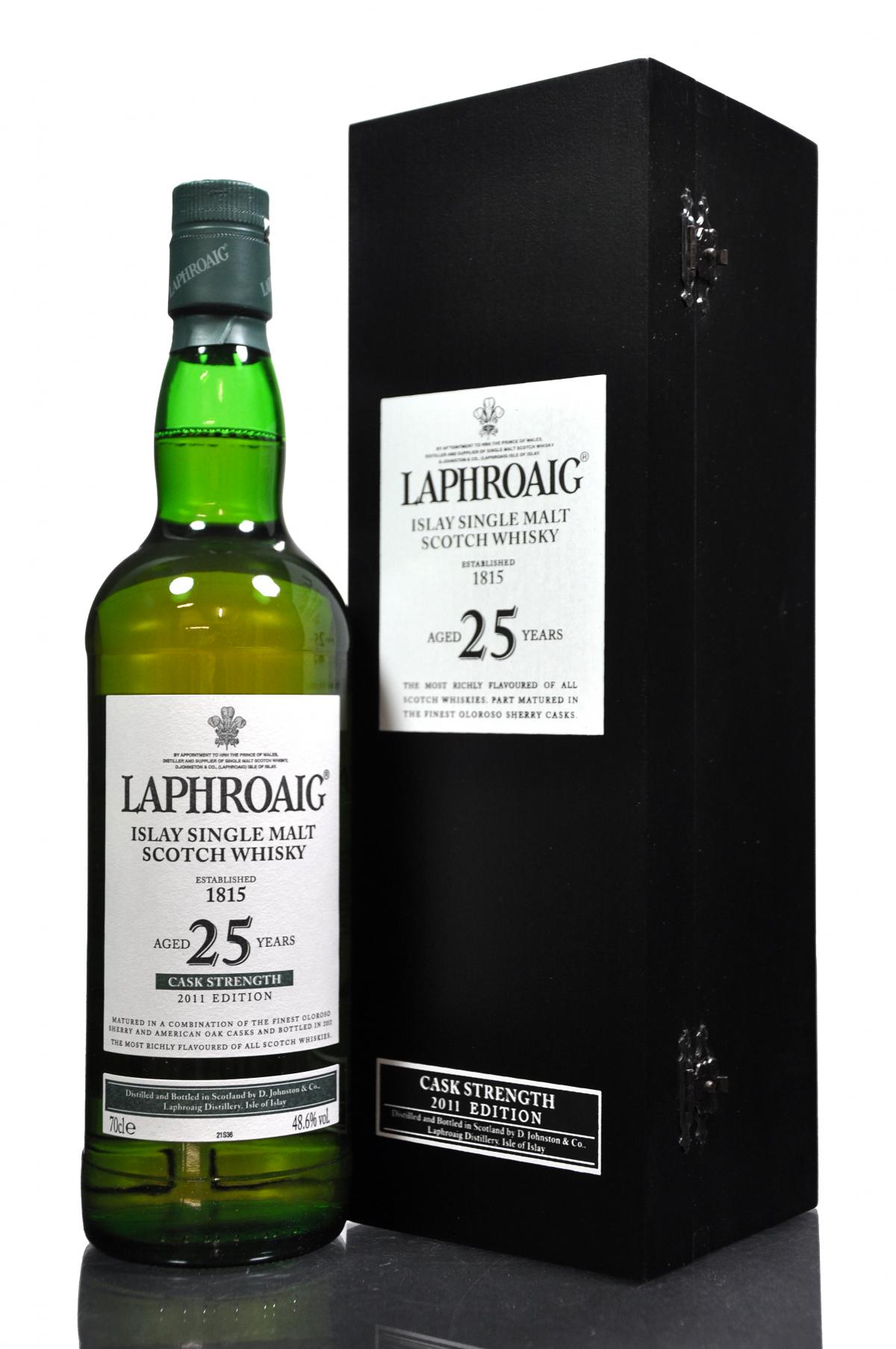 Laphroaig 25 Year Old - Cask Strength - 2011 Edition