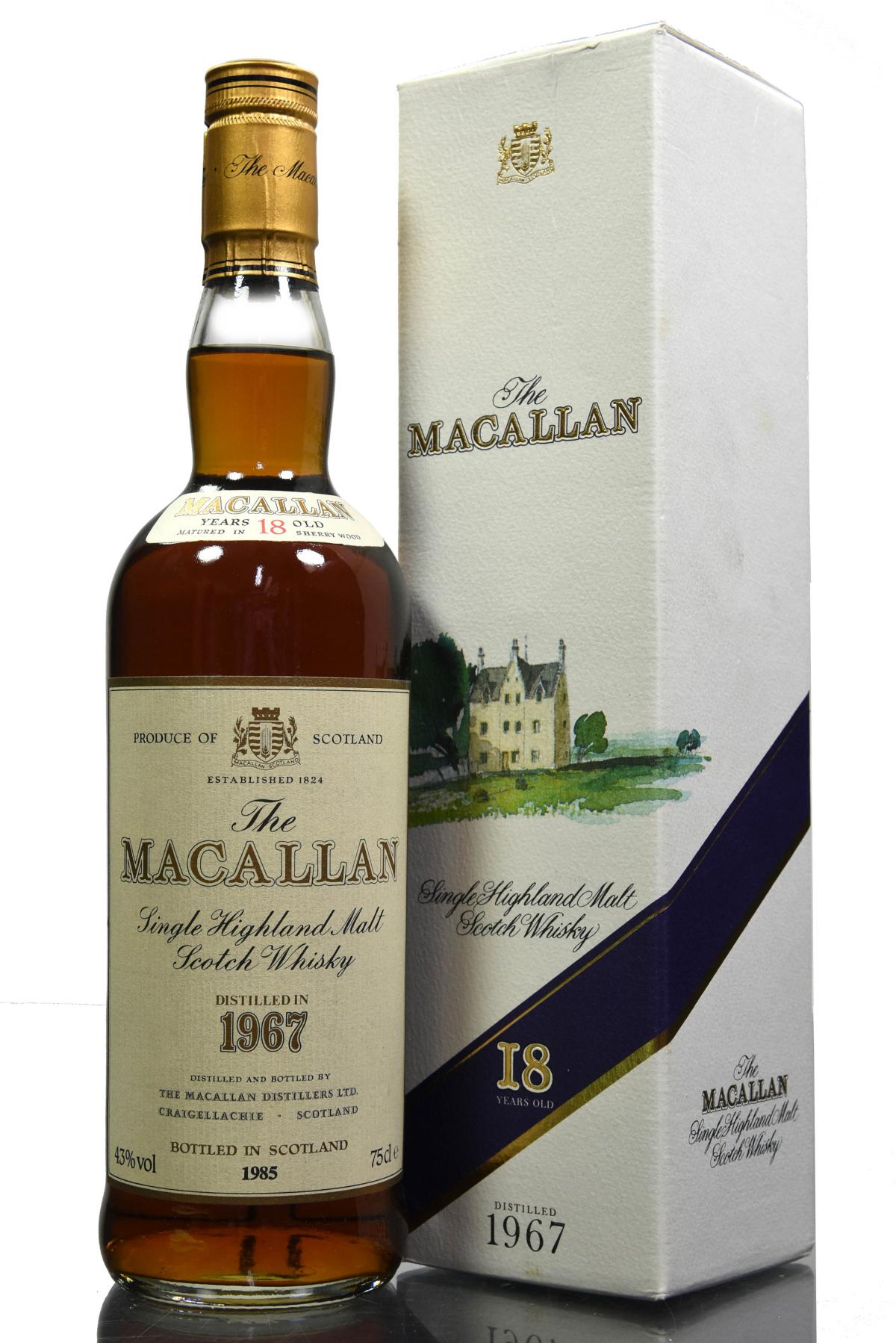 Macallan 1967-1985 - 18 Year Old