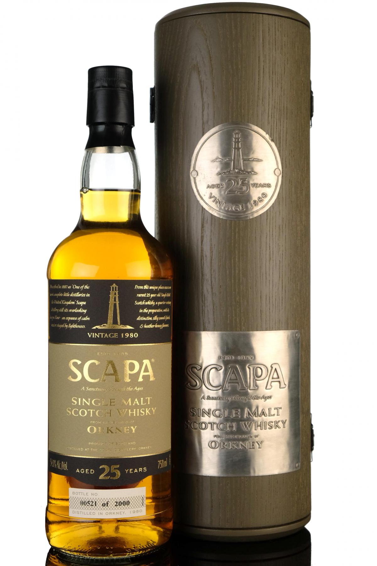 Scapa 1980 - 25 Year Old