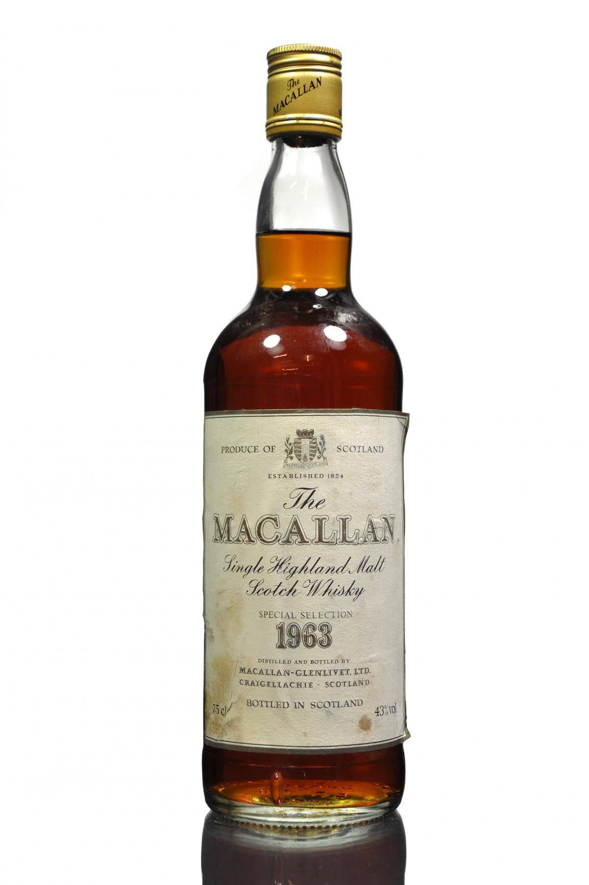 Macallan 1963 - Special Selection - 1980s