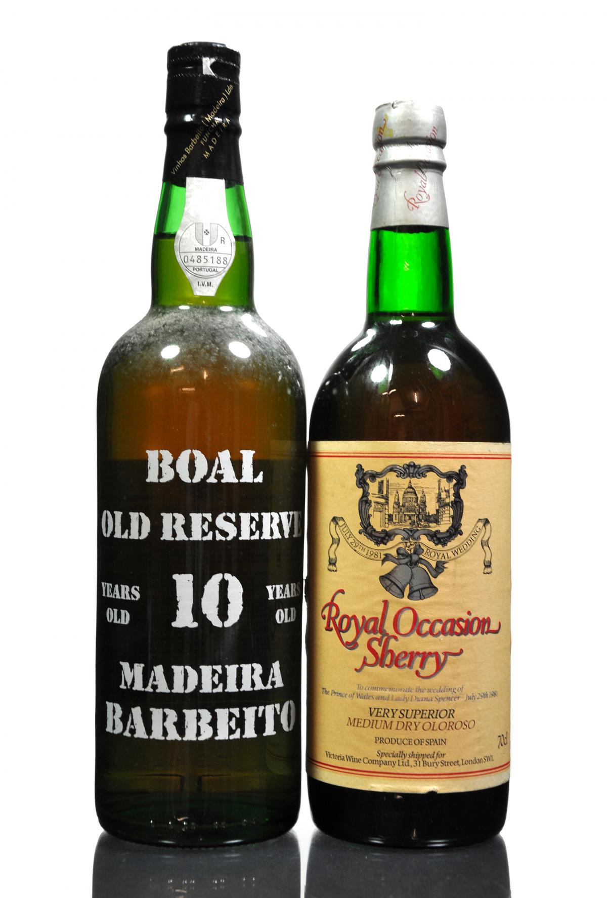 Royal Occasion Sherry & Boal 10 Year Old Madeira