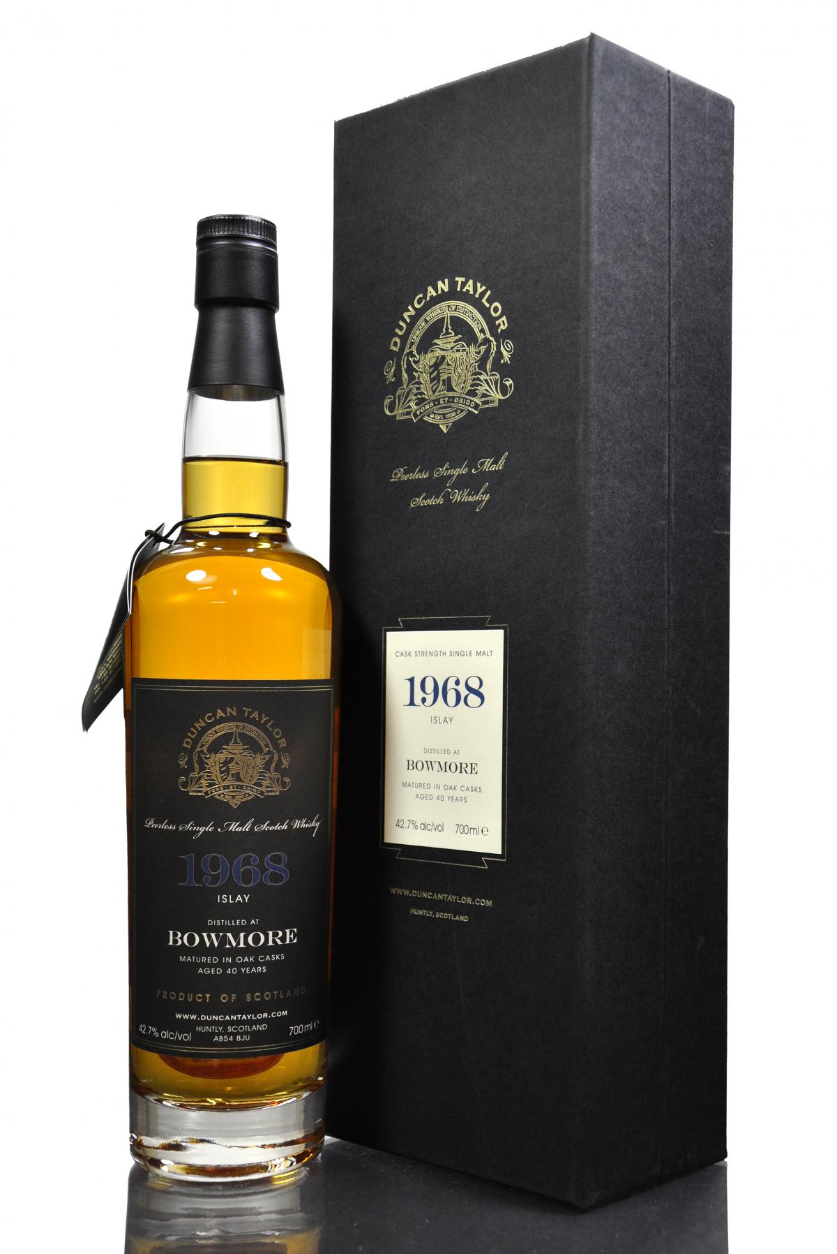 Bowmore 1968 - 40 Year Old - Duncan Taylor