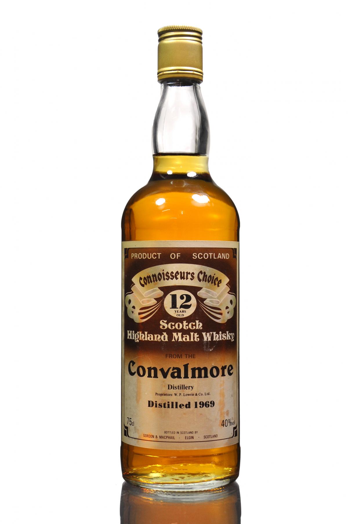 Convalmore 1969 - 12 Year Old - Connoisseurs Choice