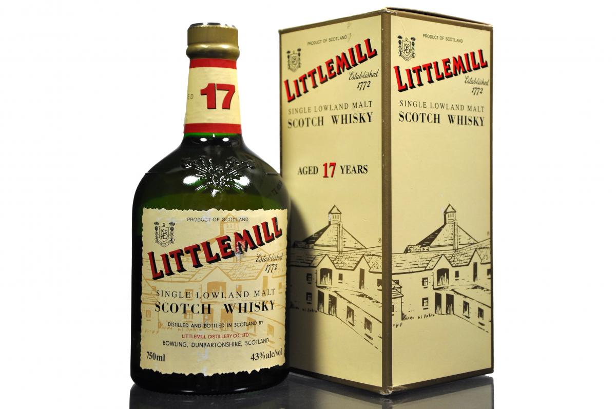 Littlemill 17 Year Old - US Import -1990s